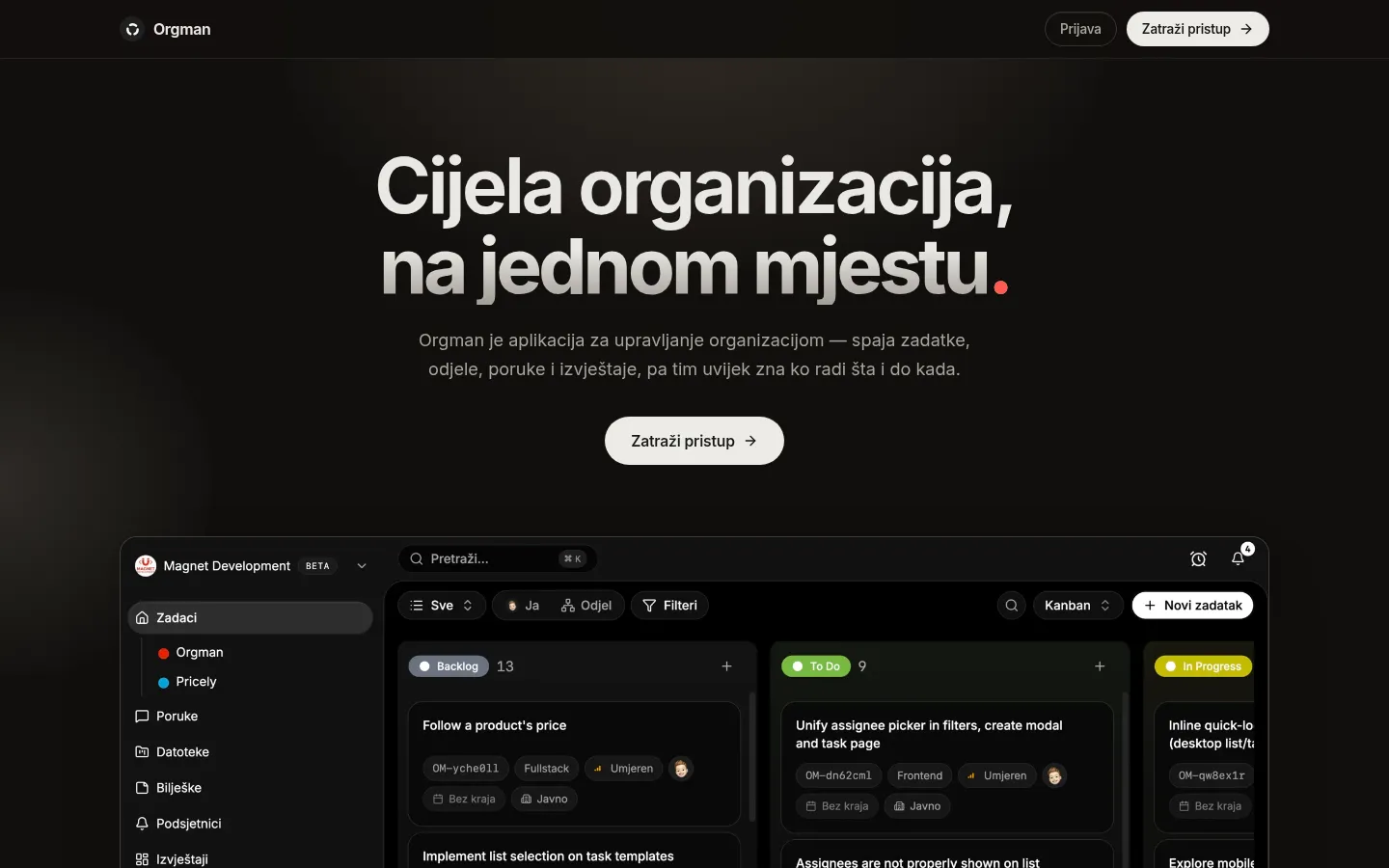 Orgman product site